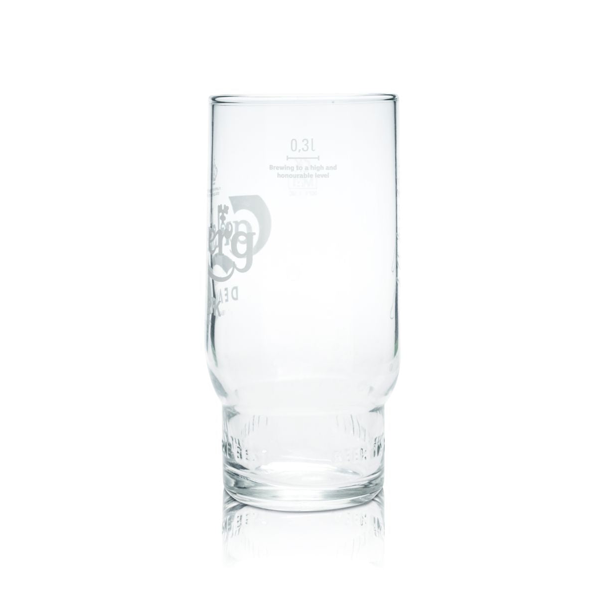 6 bicchieri da birra Carlsberg 0,3 l bicchiere a calice birra chiara Birrificio Danimarca Internazionale – Vista 3