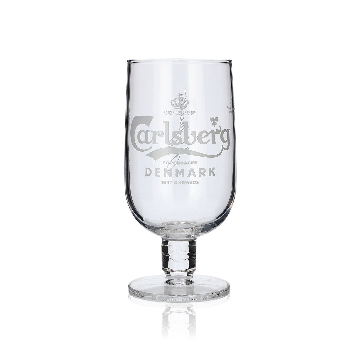 6 bicchieri da birra Carlsberg in vetro da 0,3 l, forma a calice, set Danish Brewery Gastro – Vista 2