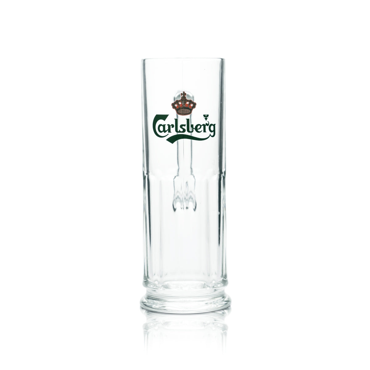 6 bicchieri da birra Carlsberg in vetro da 0,4 l, forma contornata, boccale, boccale da birra, birrificio Pilsener – Vista 2