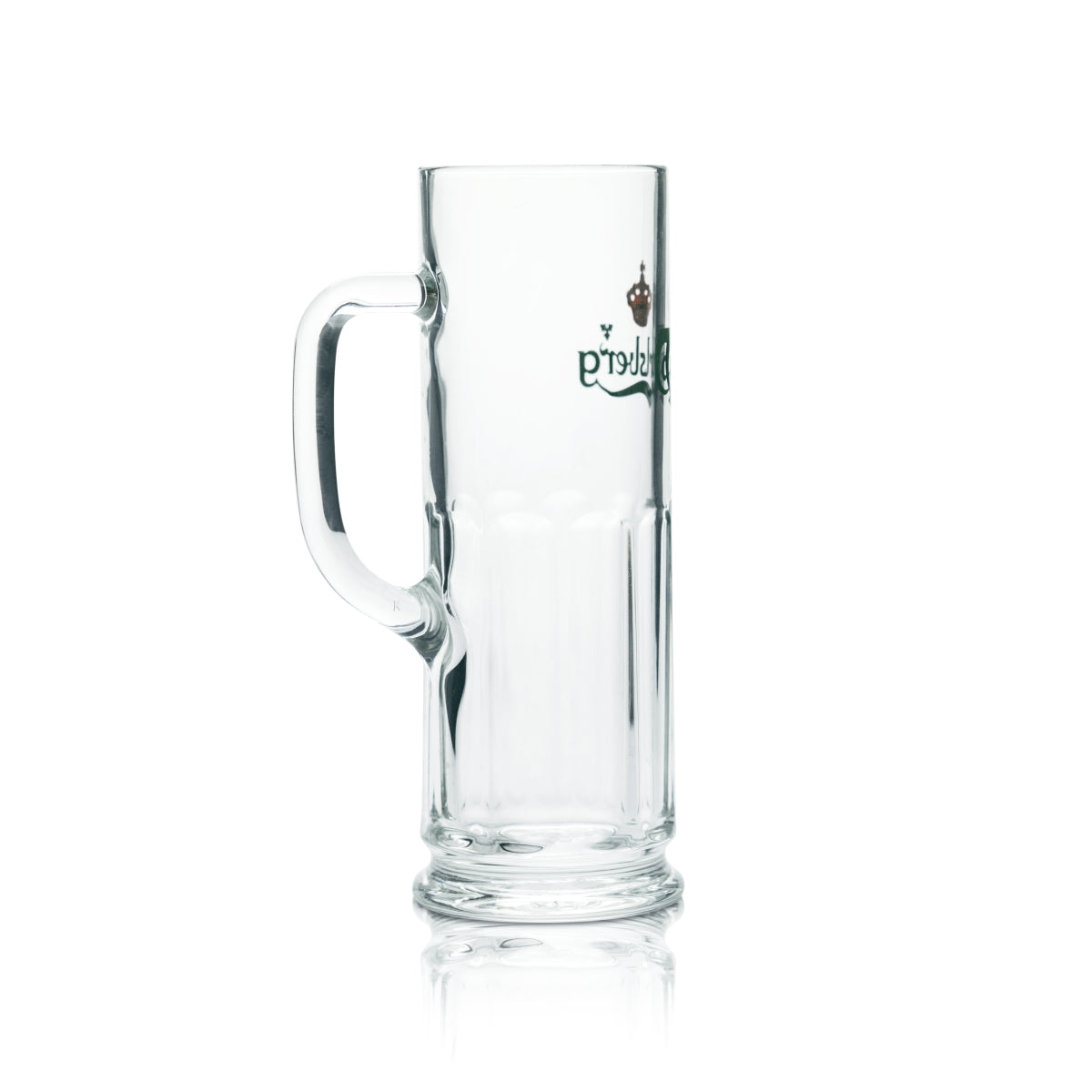 6 bicchieri da birra Carlsberg in vetro da 0,4 l, forma contornata, boccale, boccale da birra, birrificio Pilsener – Vista 3