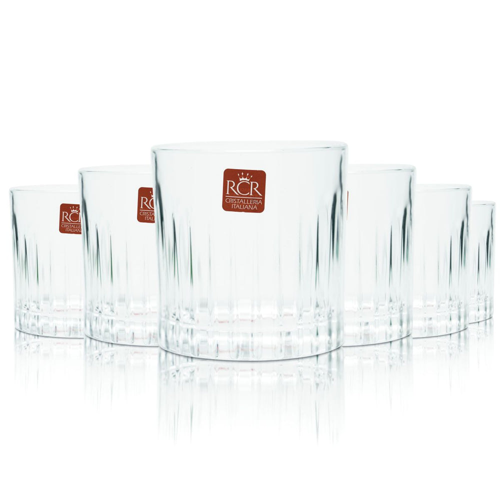 6 bicchieri Carpano 0,31 l Set di bicchieri Timeless Tumbler Bicchieri da long drink Bicchieri da cocktail