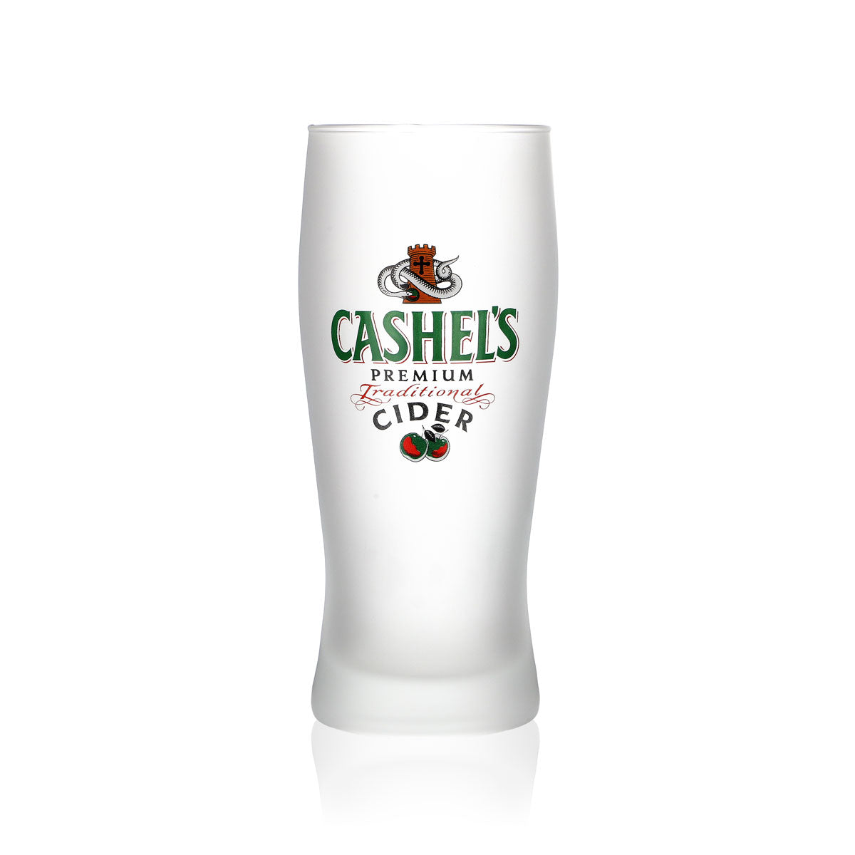 6 bicchieri Cashels da 0,4 l completamente satinati Irish Beer in vetro smerigliato – Vista 2