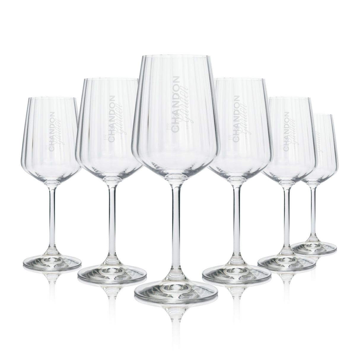 6 bicchieri da aperitivo Chandon Garden Spritz in vetro Spiegelau con bordo zigrinato