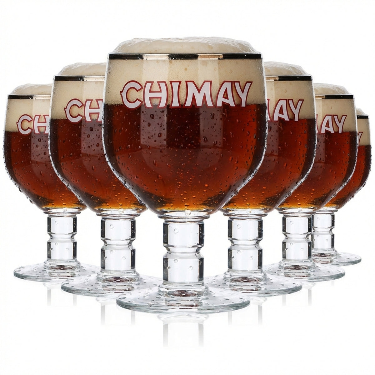 6 bicchieri da birra Chimay Trappisten, Belgio, 0,5 l, calice