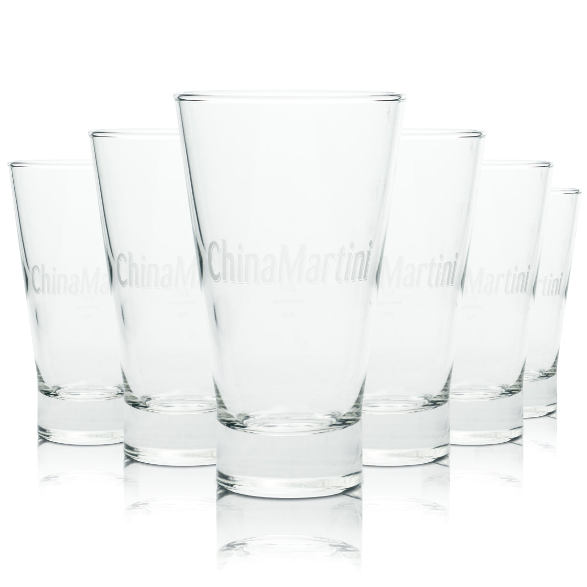 6x ChinaMartini Calda Bicchieri da liquore alle erbe Bicchieri da cocktail Longdrink Bar