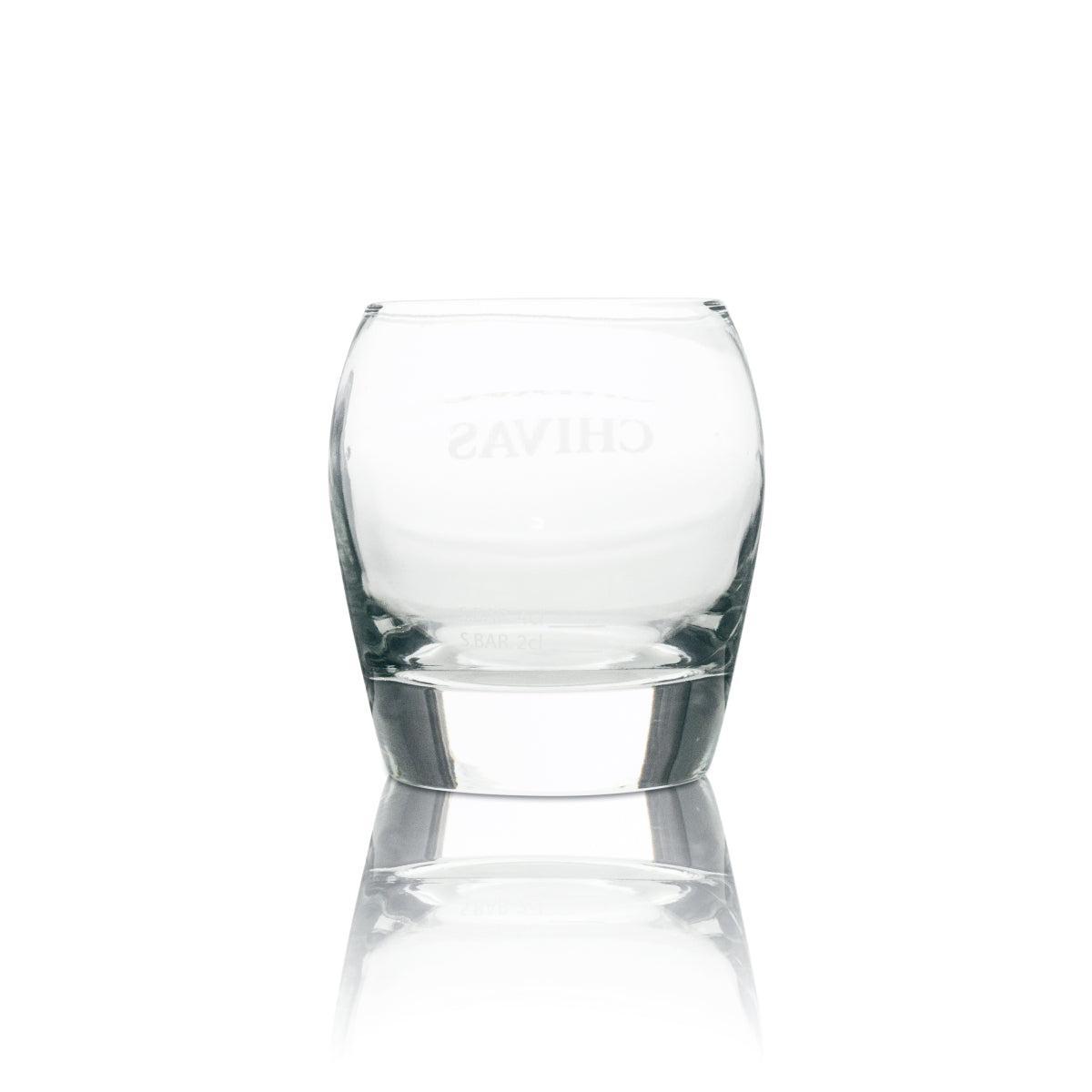 6 bicchieri tumbler Chivas Regal con scritta bianca, nuova versione – Vista 3
