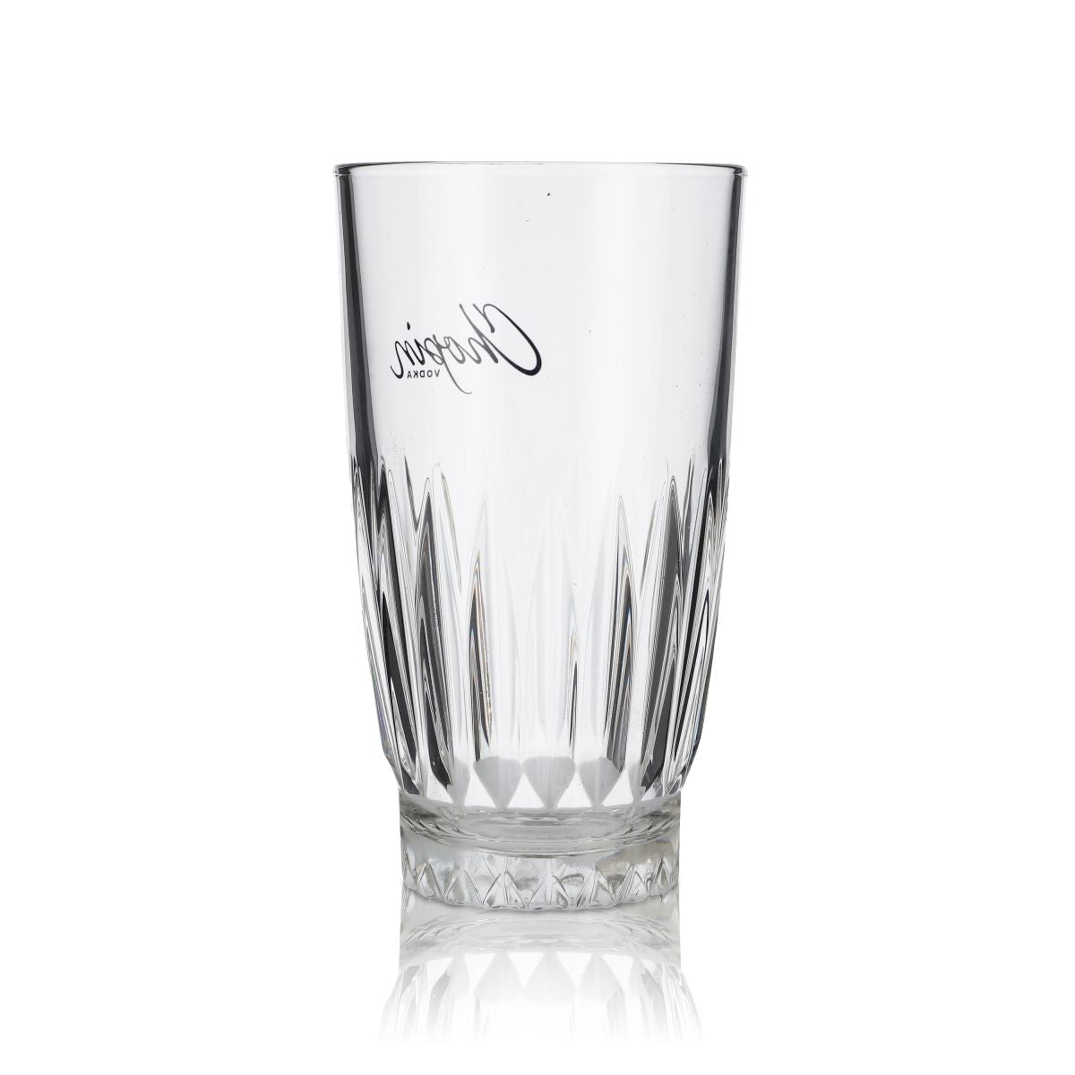 6 bicchieri Chopin 0,355 l per cocktail highball, set con vetro sagomato in rilievo – Vista 3