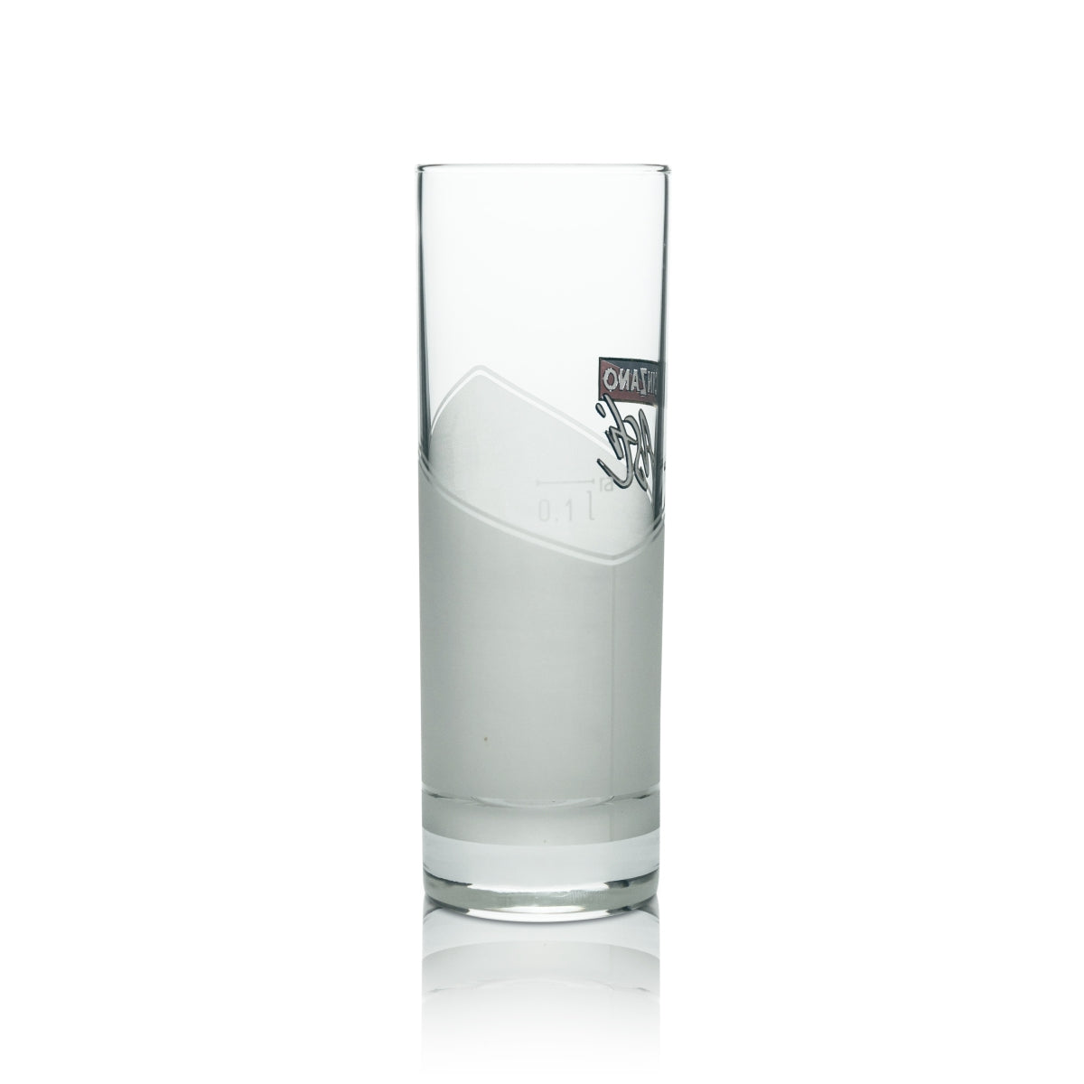 6 bicchieri da aperitivo Cinzano in vetro smerigliato con logo dorato 0,1 l rastal – Vista 3