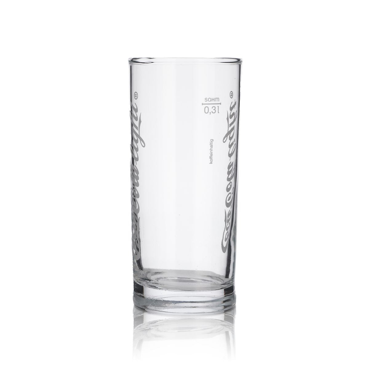 6 bicchieri in vetro Coca Cola Retro Kult "Coca Cola Light 0,3 l Logo verticale – Vista 3