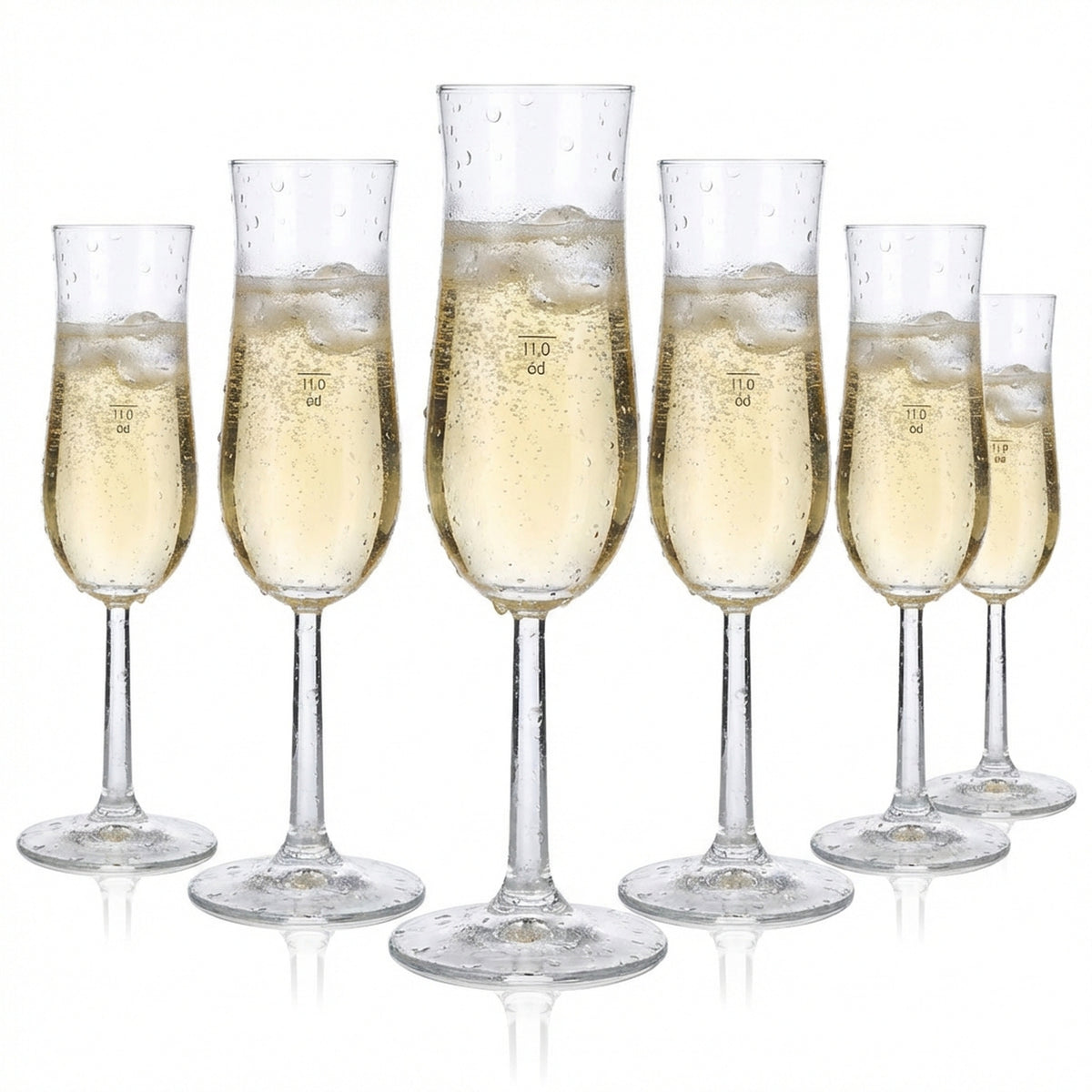 6 bicchieri da spumante Codorniu Bicchieri a flauto Bicchieri da spumante Flauto 0,1 l