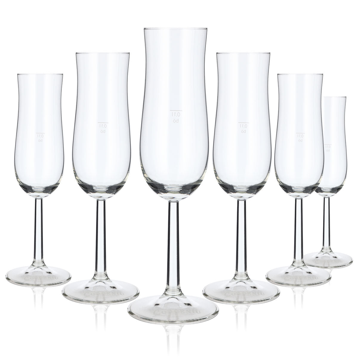 6 bicchieri da spumante Codorniu Bicchieri a flauto Bicchieri da spumante Flauto 0,1 l – Vista 5