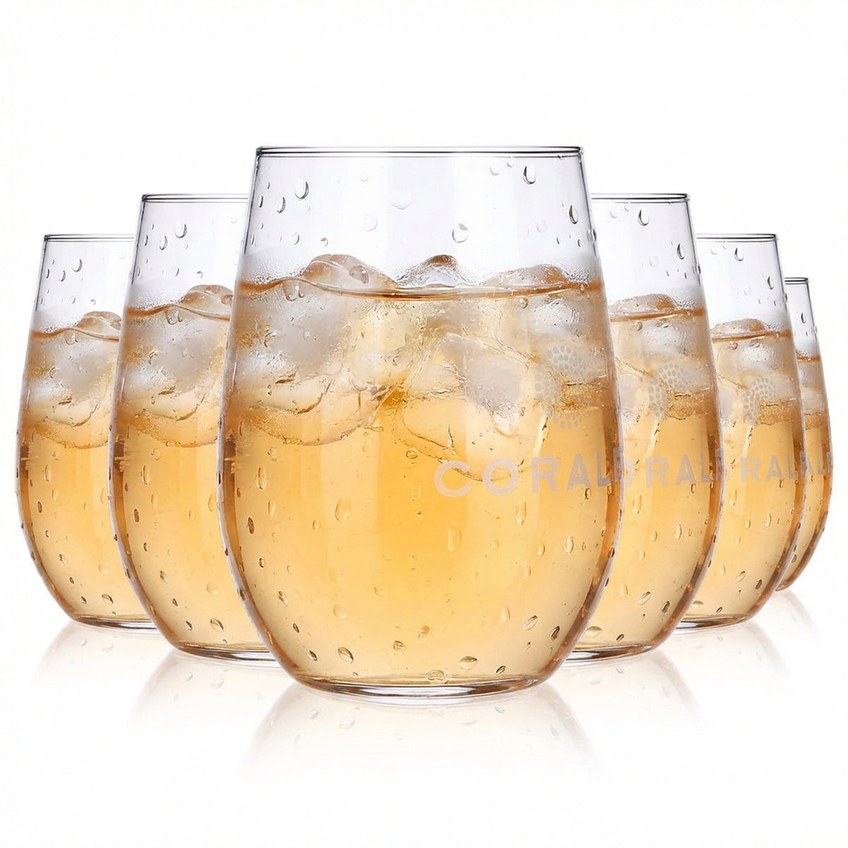 6 bicchieri in vetro Coralba 0,5 l Rastal Viana 50