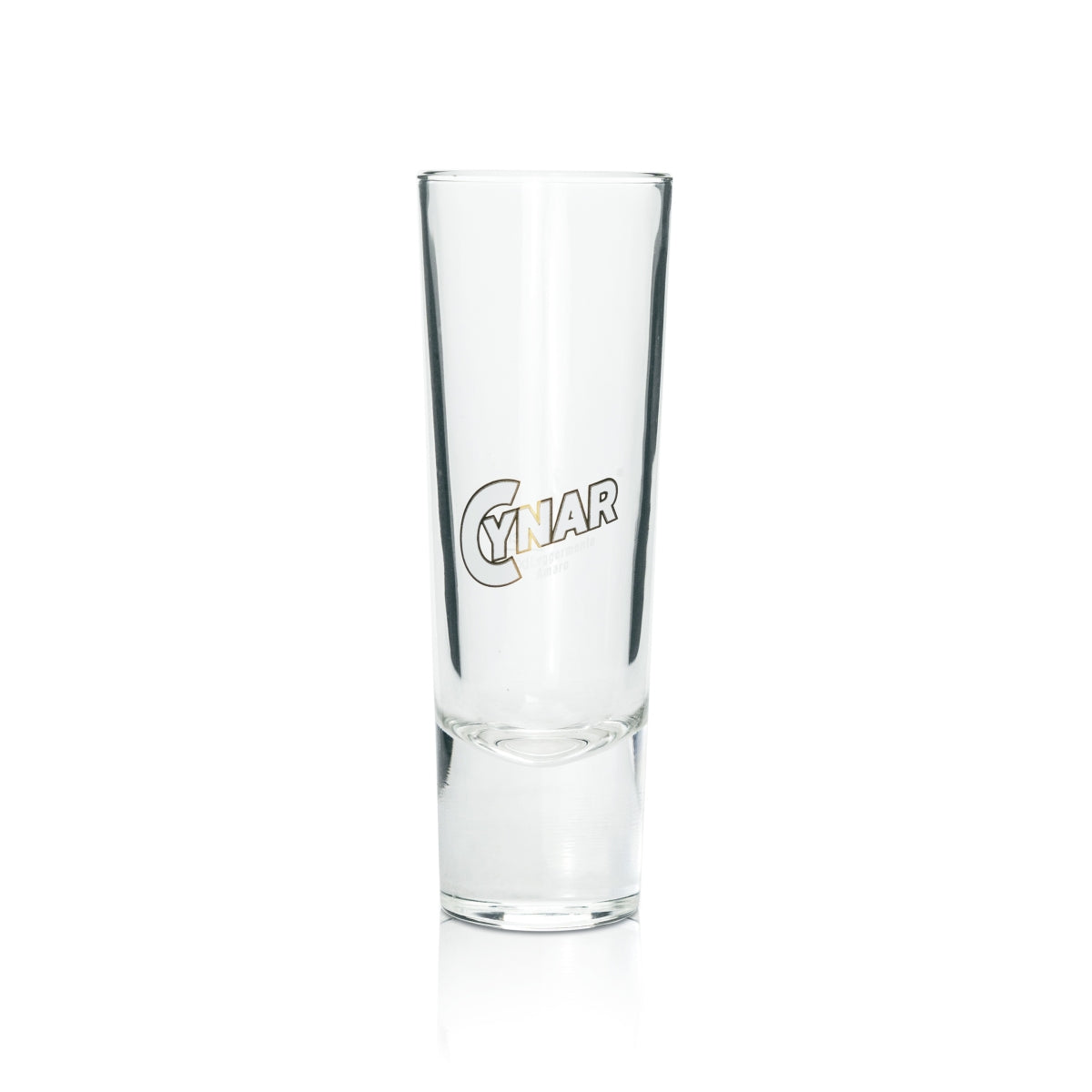 6 bicchieri Cynar Amaro On Ice con linea di livello 4 cl cocktail logo retrò bar oro – Vista 2