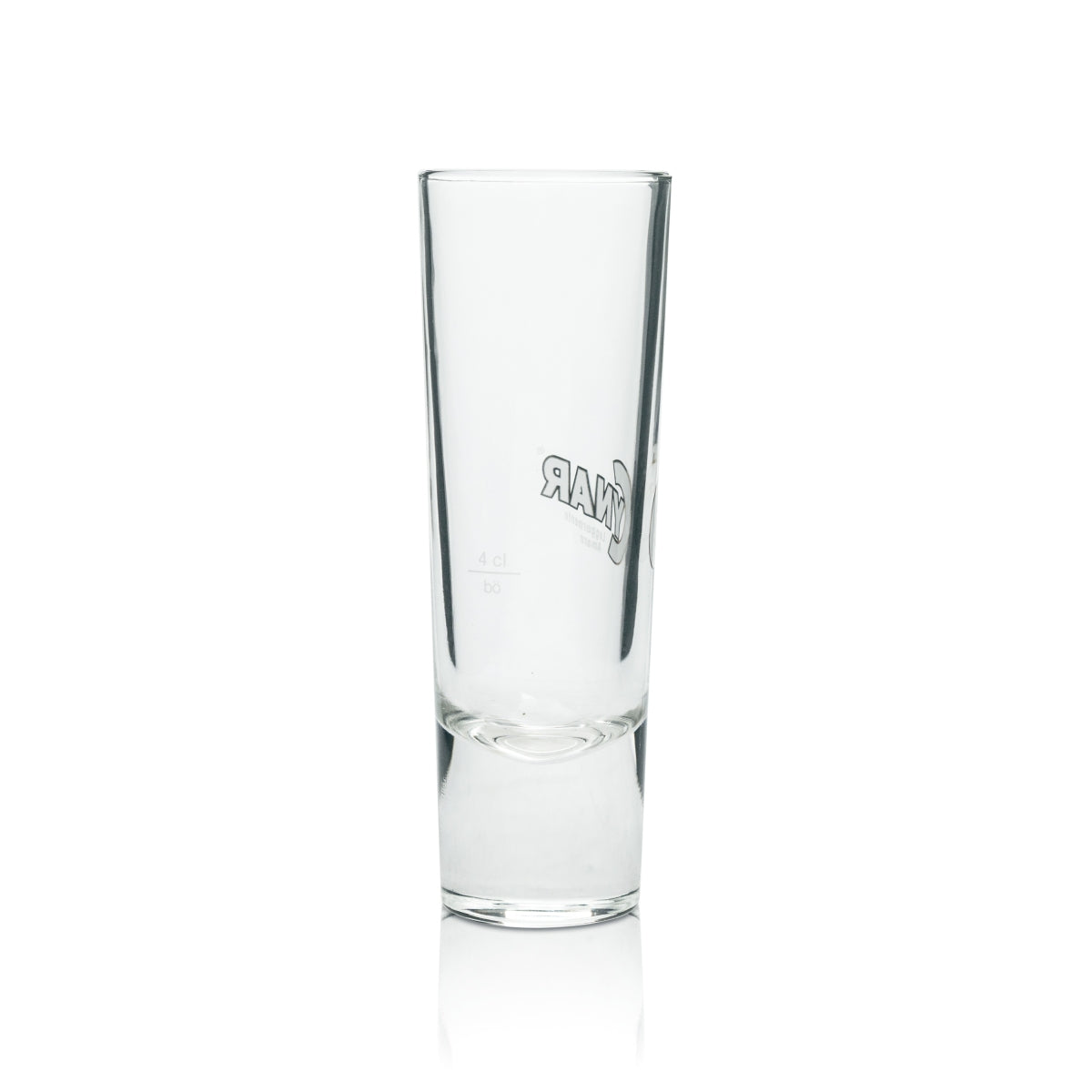 6 bicchieri Cynar Amaro On Ice con linea di livello 4 cl cocktail logo retrò bar oro – Vista 3