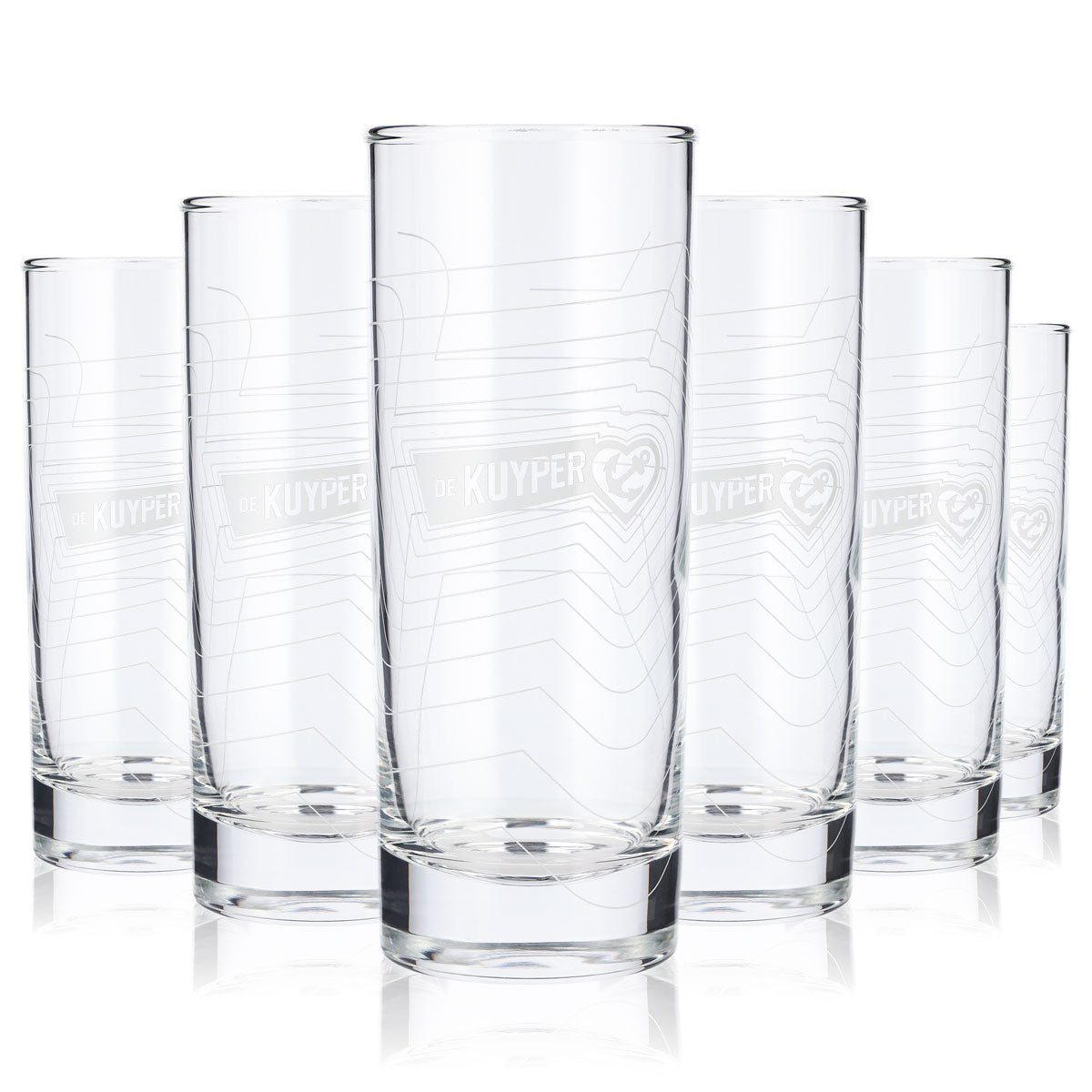 6 bicchieri da liquore De Kuyper da 0,33 l Bicchiere da long drink Ancora nel cuore Arcoroc Islande – Vista 6