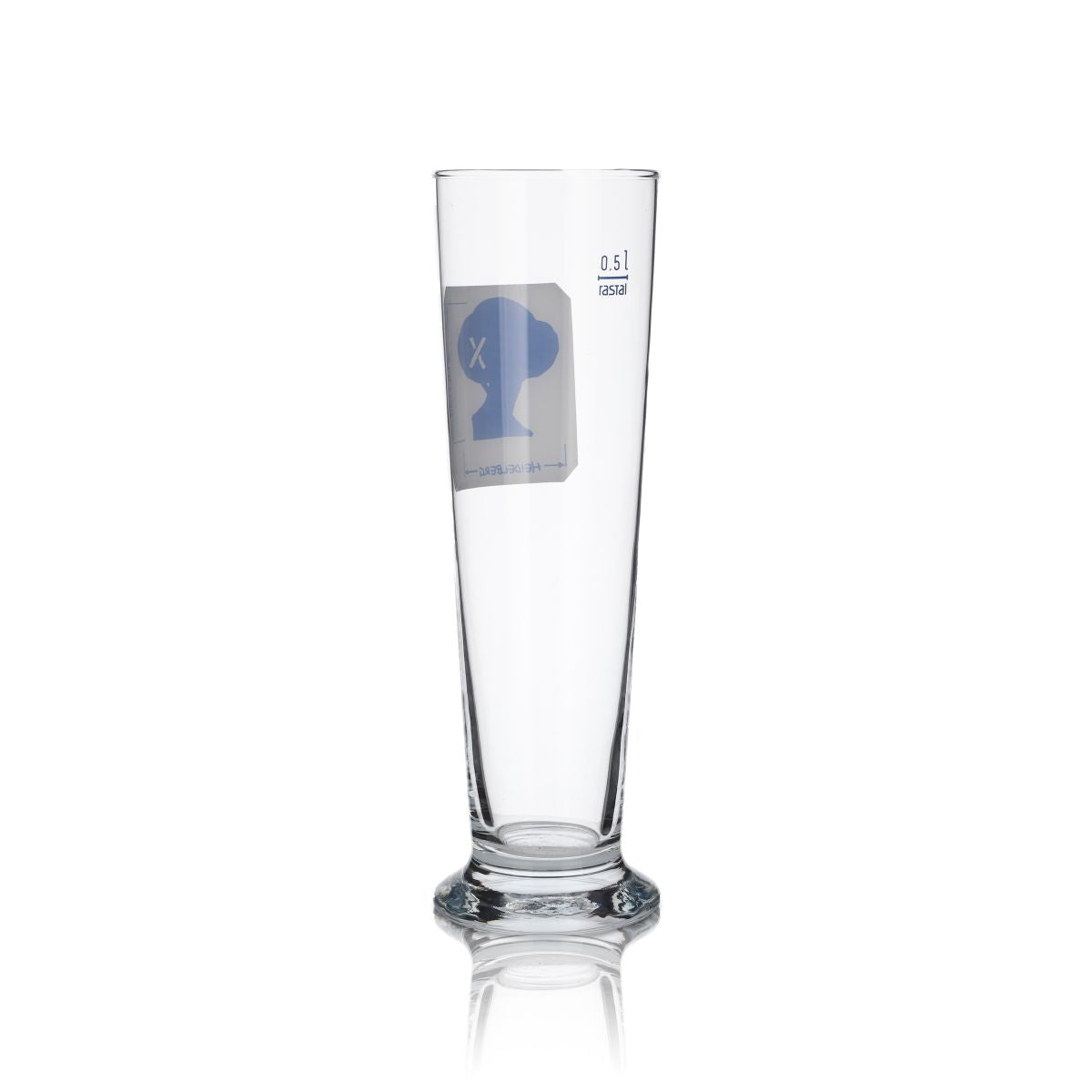 6x Distilleria Heidelberg Bicchiere 0,5 l Bicchiere a calice Bicchieri da birra Set Gastro Calibrato – Vista 4