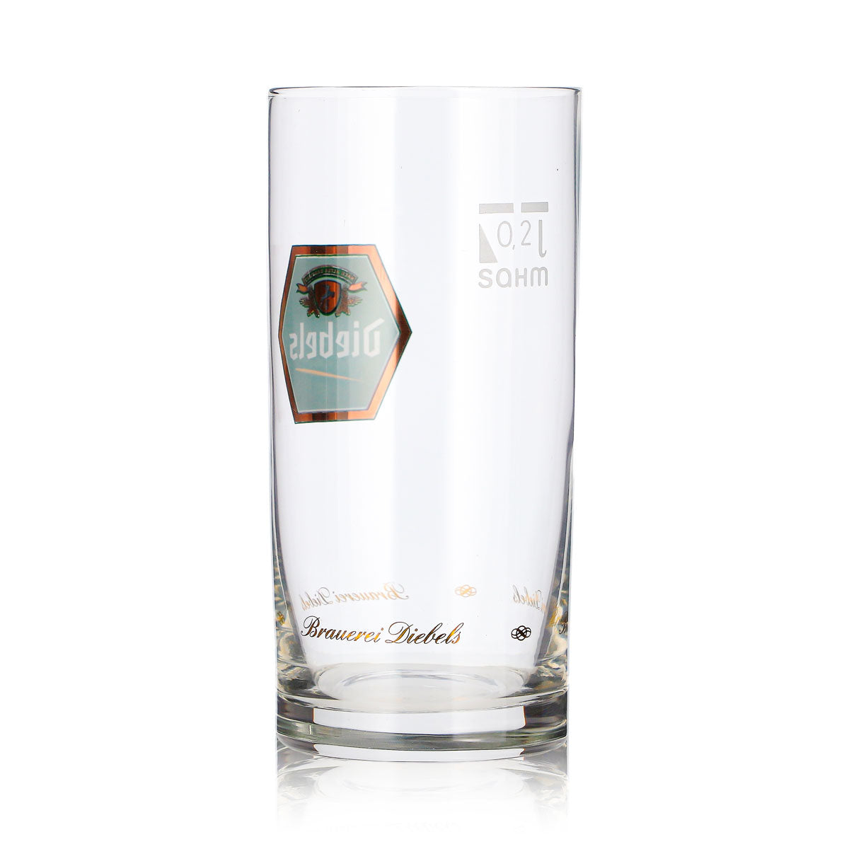 6 bicchieri da birra Diebels da 0,2 l, modello "Stange", birrificio Diebels, bicchieri da Kölsch Sahm (set da 6) – Vista 5