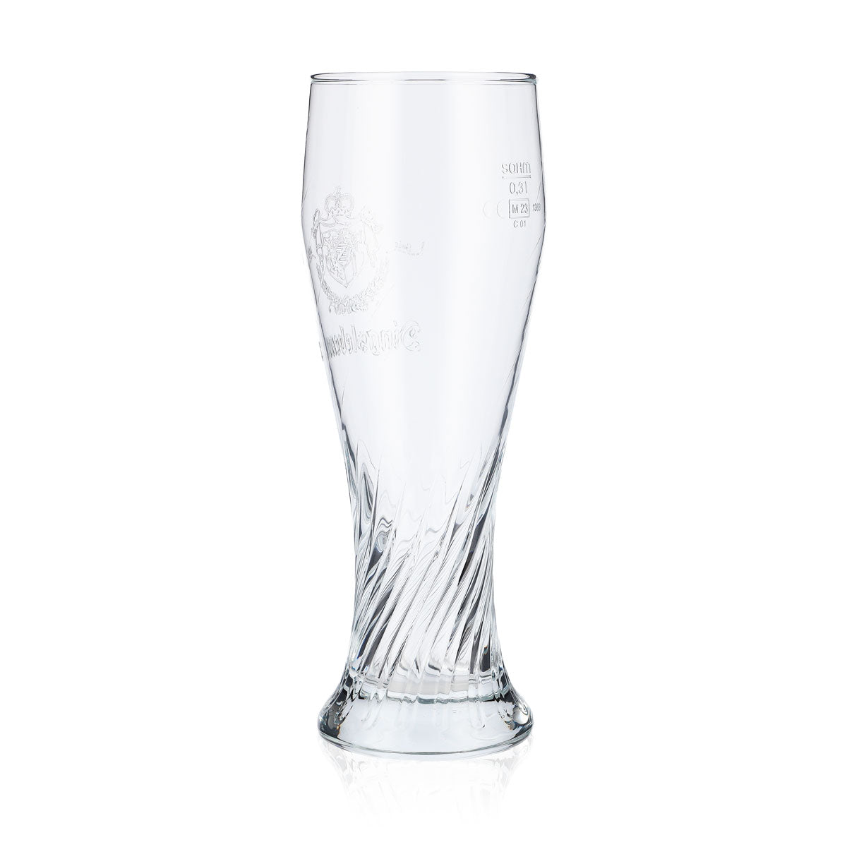 6 bicchieri da birra Dingslebener Bicchieri da birra bianca Bicchieri da birra 0,3 l Rilievo Perlsee – Vista 4
