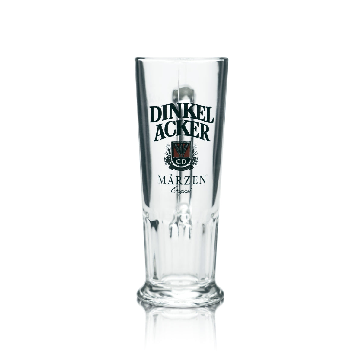 6 bicchieri da birra in vetro 0,25 l con manico e tappo in sughero, serie "Dinkel Acker" (campo di farro), birra Märzen Habsburg Sahm Seidel Henkel – Vista 2