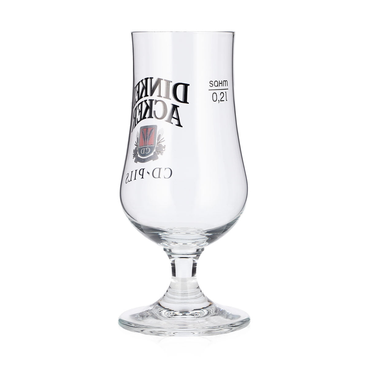 6 bicchieri da birra "Dinkel Acker" da 0,2 l, modello a tulipano, CD-Pils, bicchieri da birra a coppa – Vista 4
