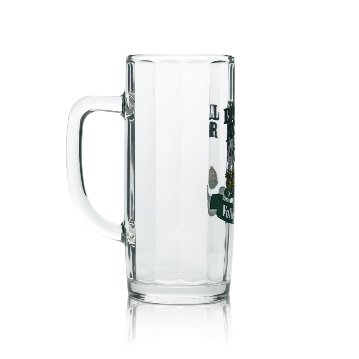 6 bicchieri da birra Dinkelacker 0,25 l boccale da birra popolare Sahm Seidel con manico – Vista 3
