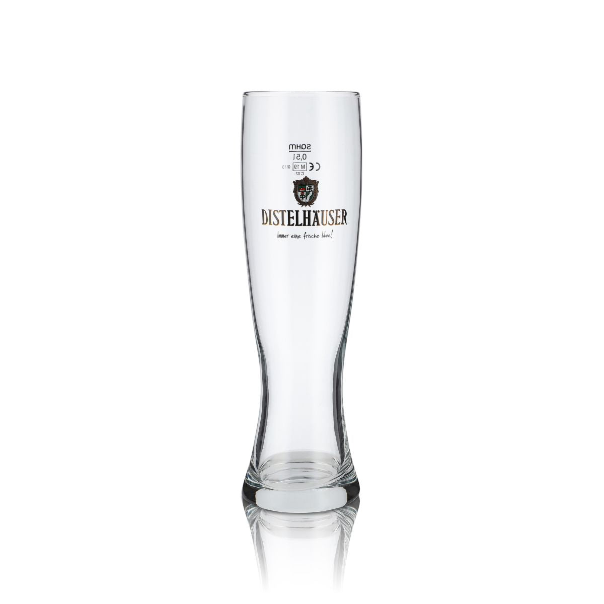 6 bicchieri Distelhäuser da 0,5 l Set di bicchieri da birra bianca Hefeweizen Brauerei Gastro – Vista 2