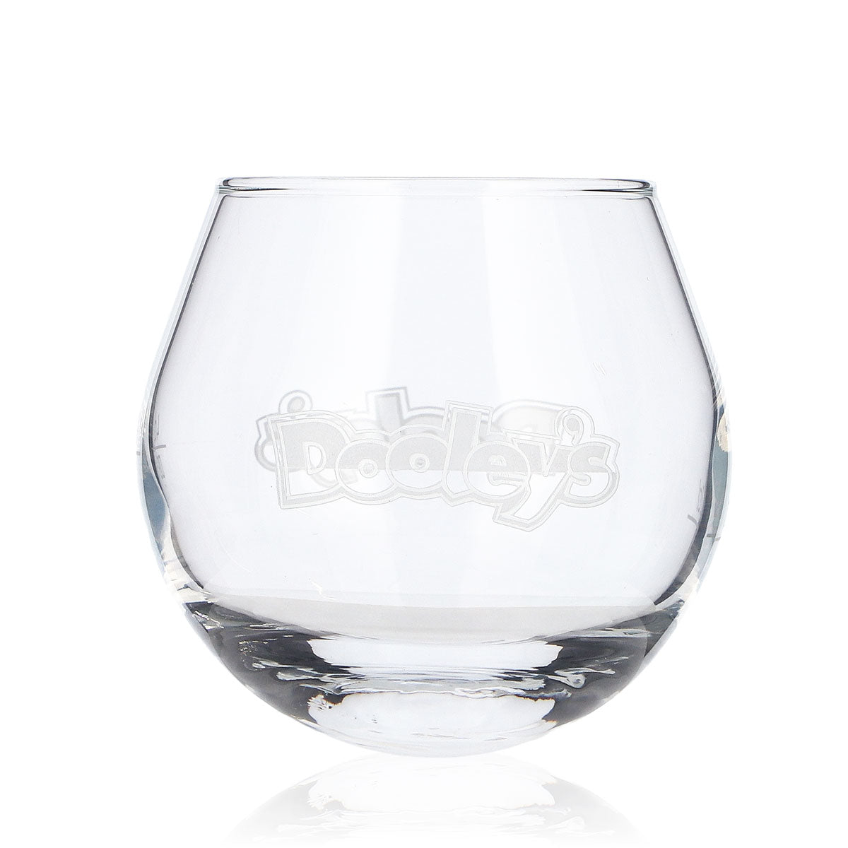 6 bicchieri da liquore Dooley's "Toffee Tipper" con logo bianco in rilievo e base oscillante (set da 6) – Vista 2