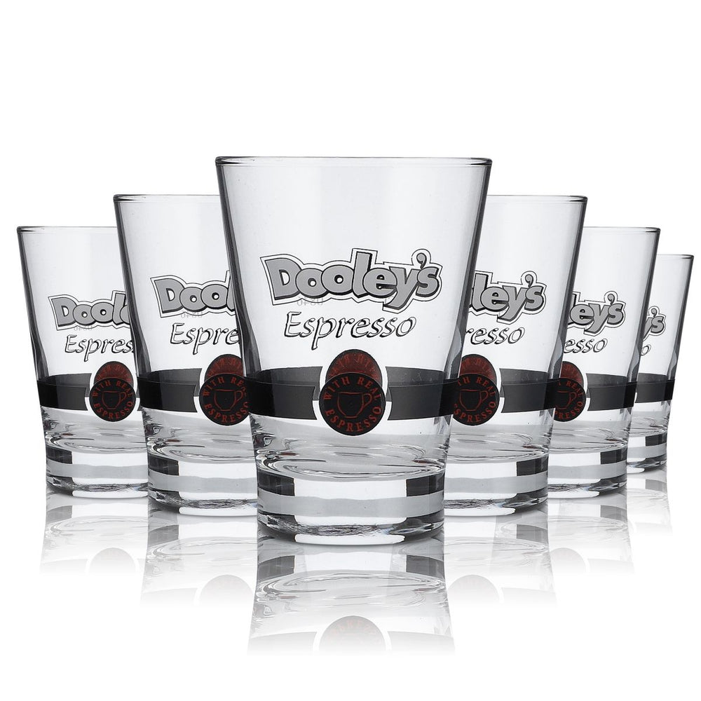 6 bicchieri da liquore Dooleys Bicchieri da caffè Bicchieri da liquore Bicchieri da caffè