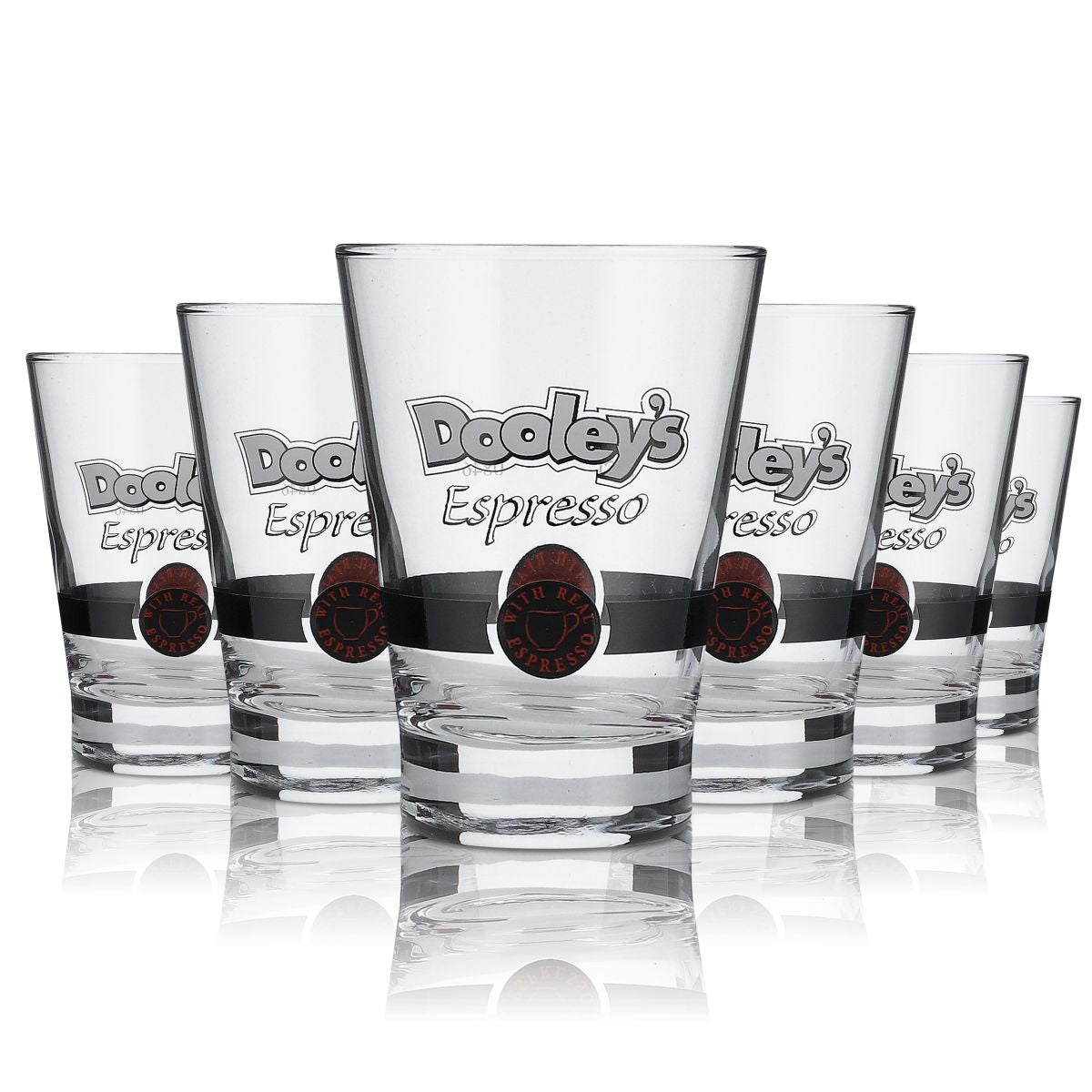 6 bicchieri da liquore Dooleys Bicchieri da caffè Bicchieri da liquore Bicchieri da caffè