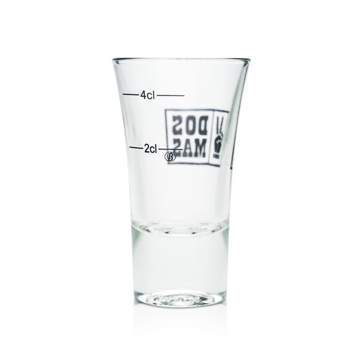 6 bicchieri Dos Mas 4 cl bicchieri da shot bicchieri da liquore bicchieri corti bicchieri da grappa calibrati – Vista 3
