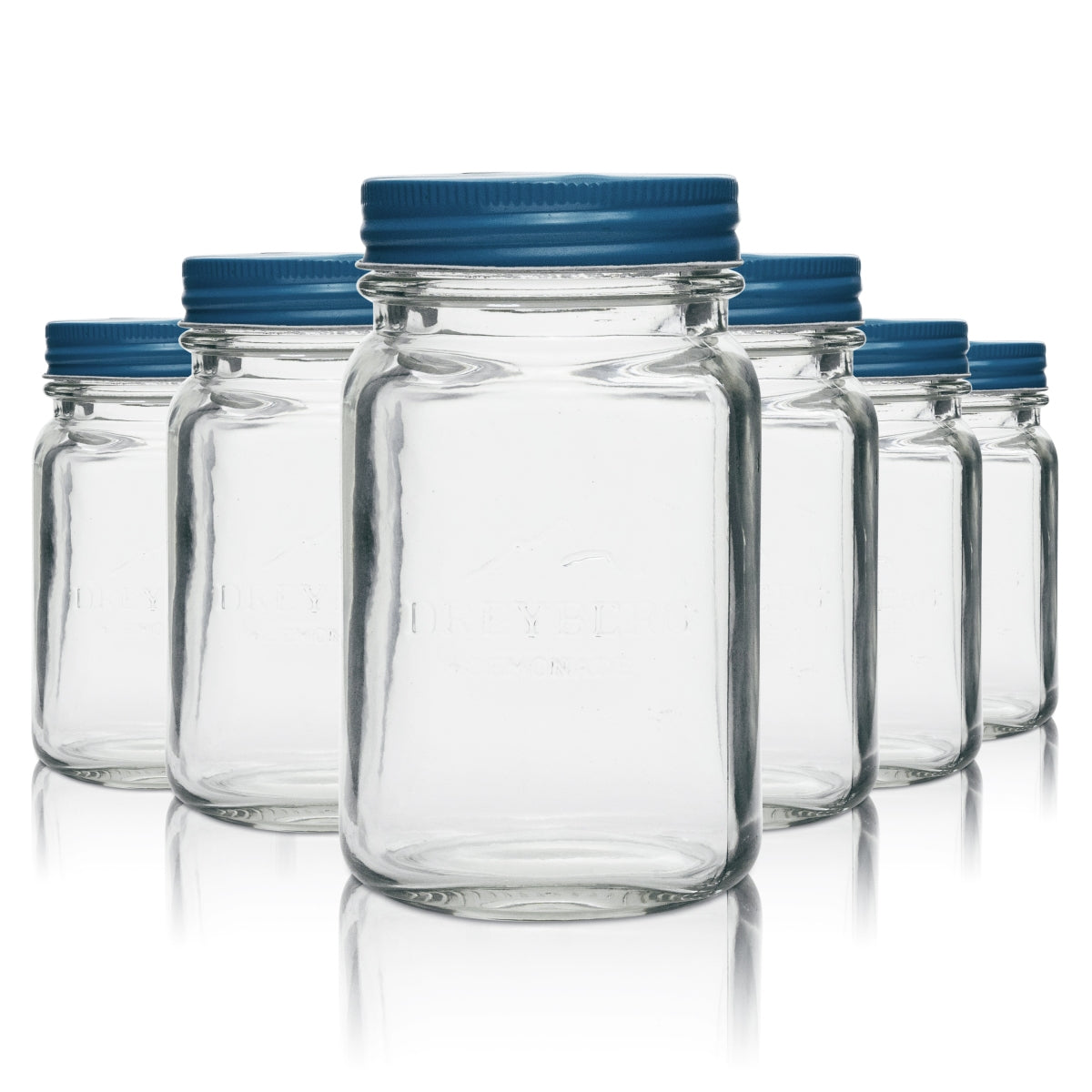 6 bicchieri da liquore Dreyberg 0,4 l con tappo a vite "Lemonade"