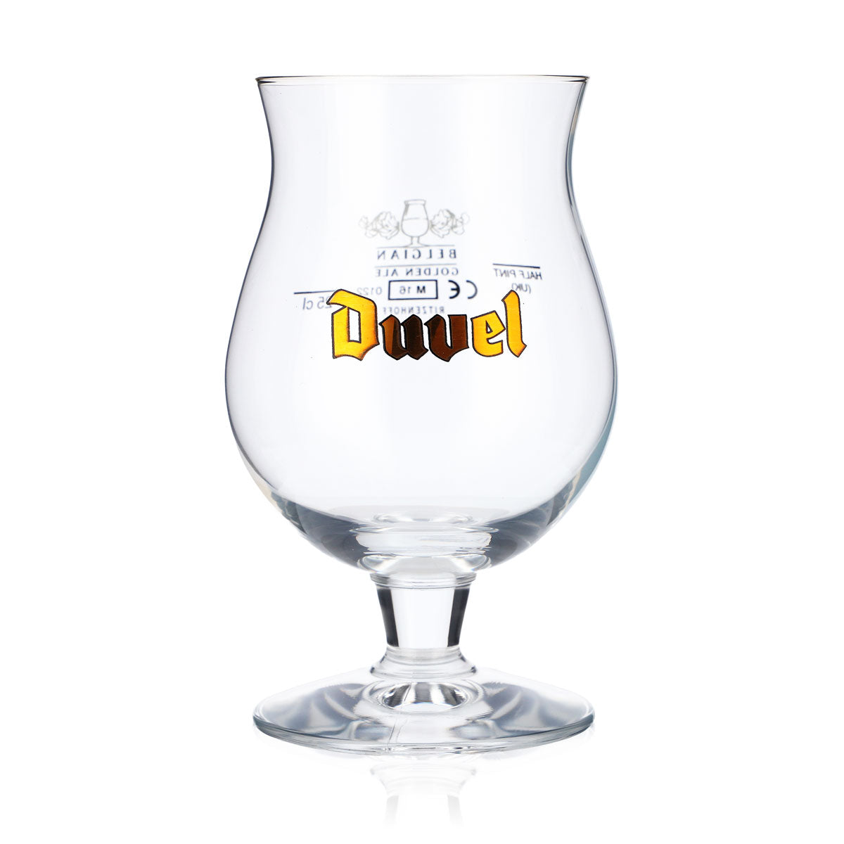 6 bicchieri da birra Duvel Bicchieri da birra bombati 0,25 l Logo dorato – Vista 2