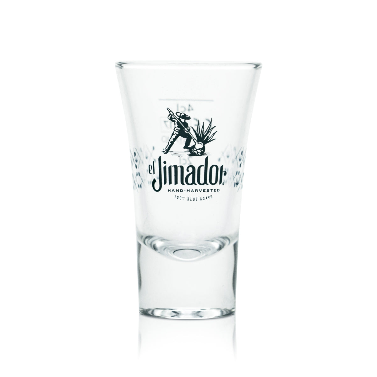 6 bicchieri El Jimador da 4 cl per shot, bicchieri da tequila Meskal Blanco Reposado – Vista 2