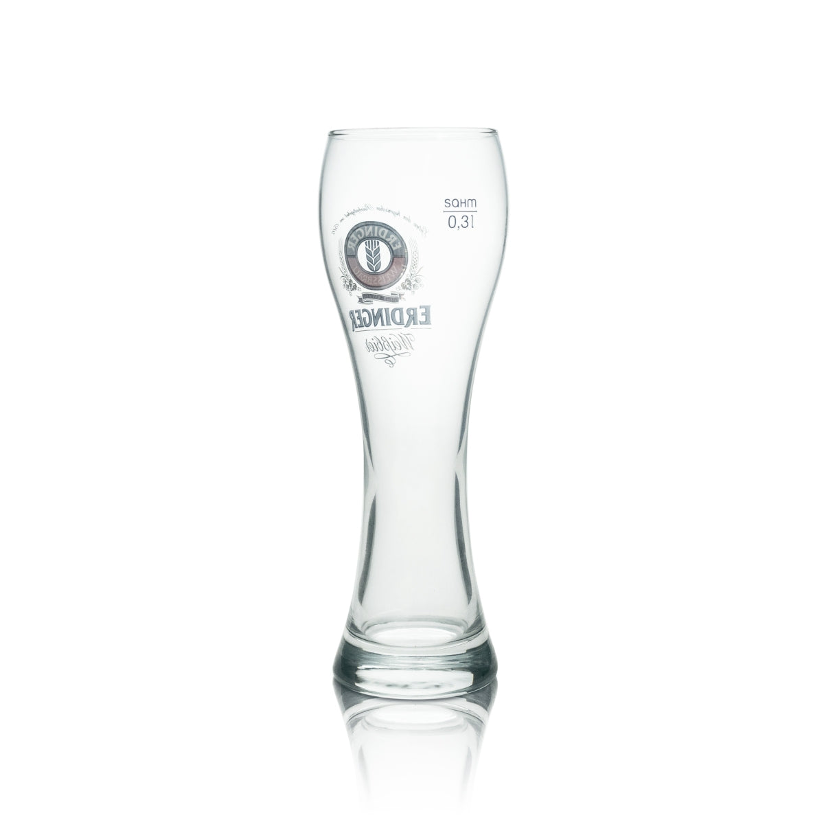 6 bicchieri Erdinger da 0,3 l per birra bianca Hefe Weizen, calibrati per uso gastronomico, Bräu Brauerei – Vista 6