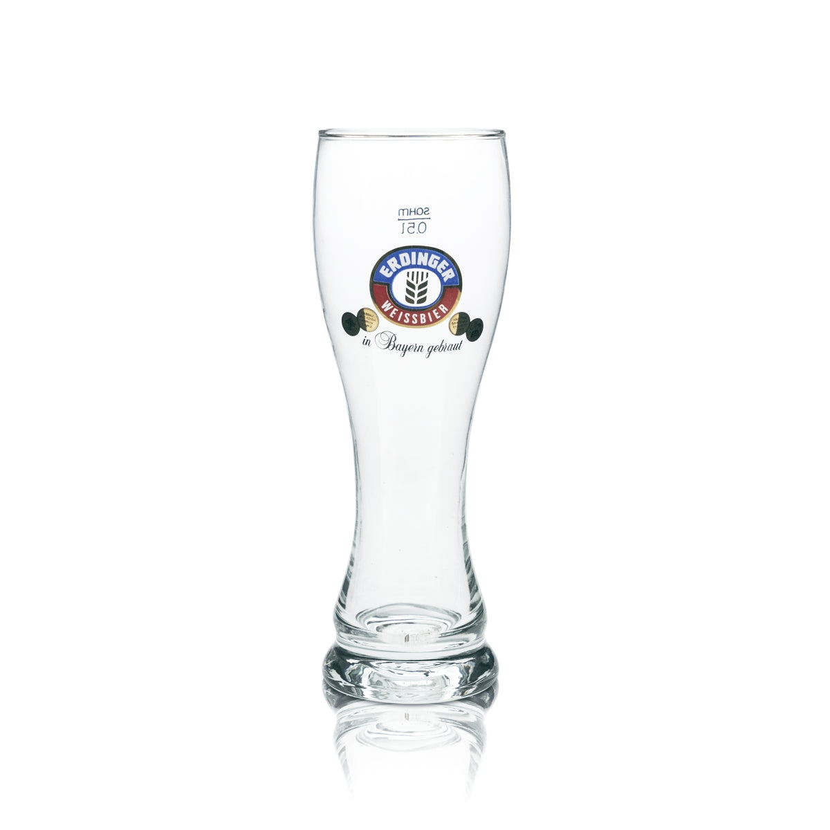 6 bicchieri da birra Erdinger Weißbier 0,5 l Hefe Weizen Baviera Gastro Bar Biergarten – Vista 2