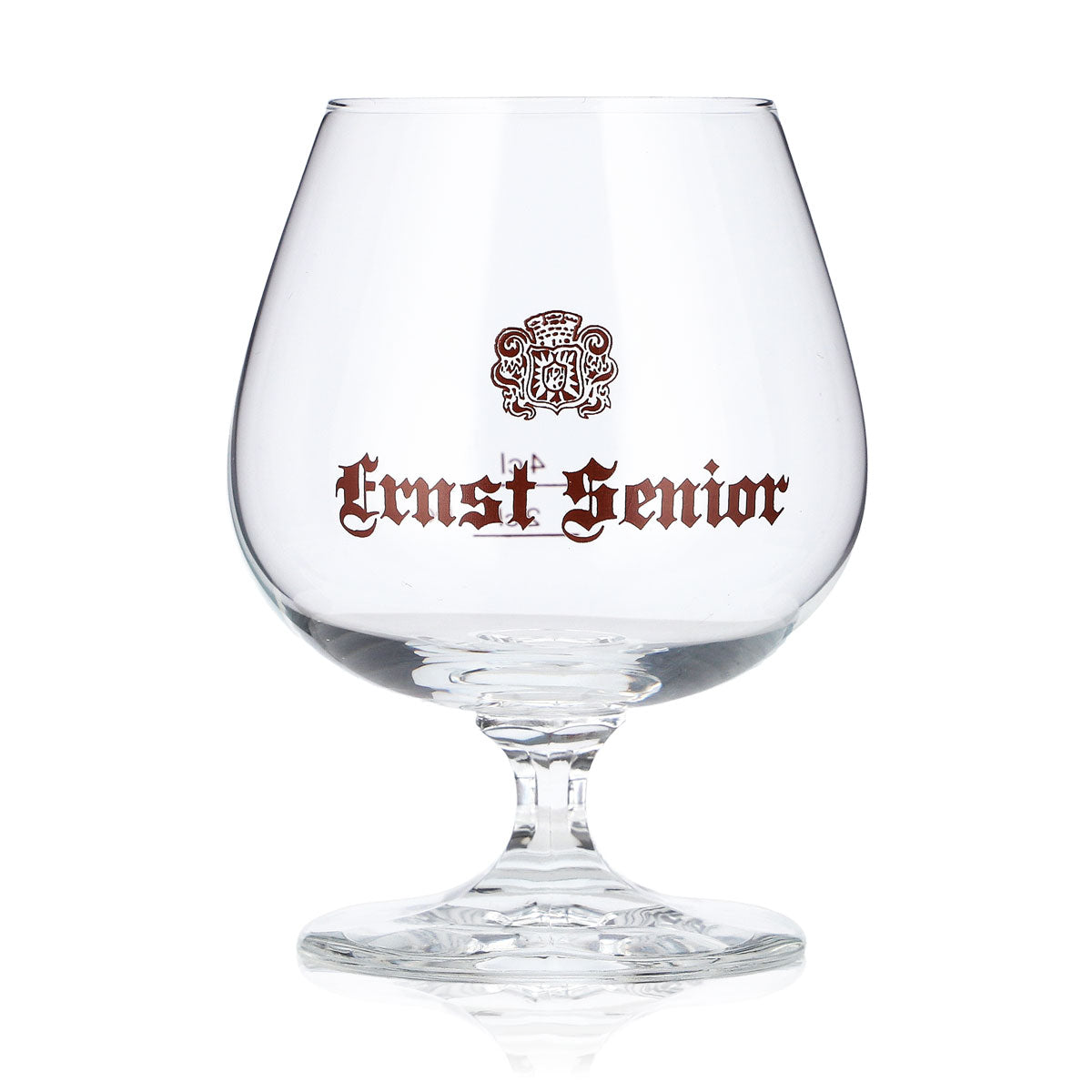 6 bicchieri da brandy Ernst Senior da 2 cl + 4 cl a forma di tulipano con logo marrone Böckling – Vista 2