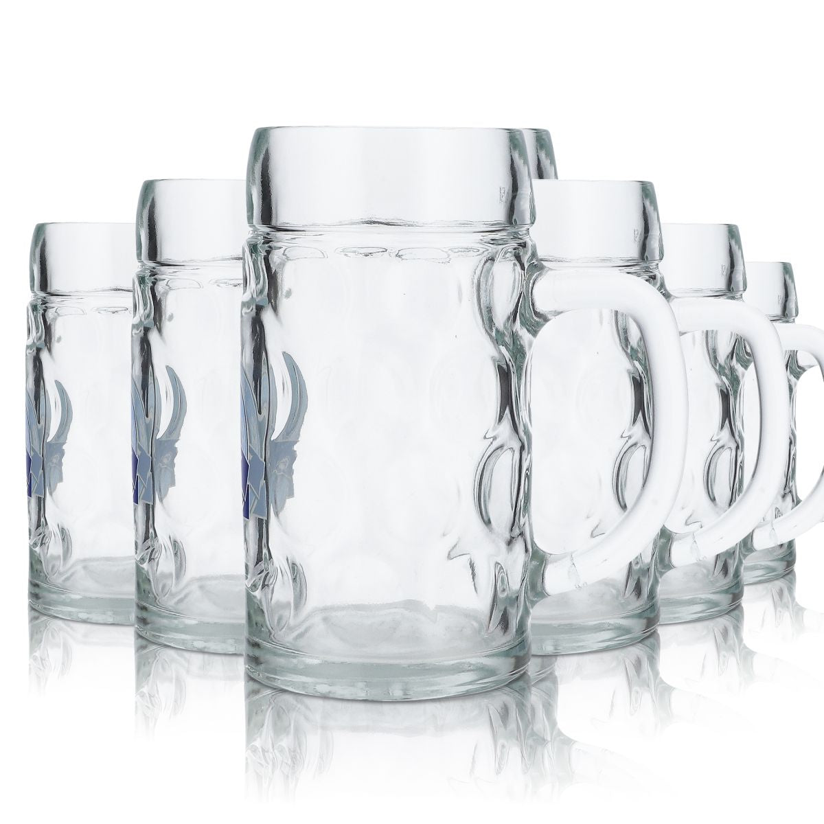 6 bicchieri Faust da 0,5 l, boccali da birra, set di bicchieri Seidel, birra artigianale, specialità birrarie – Vista 2