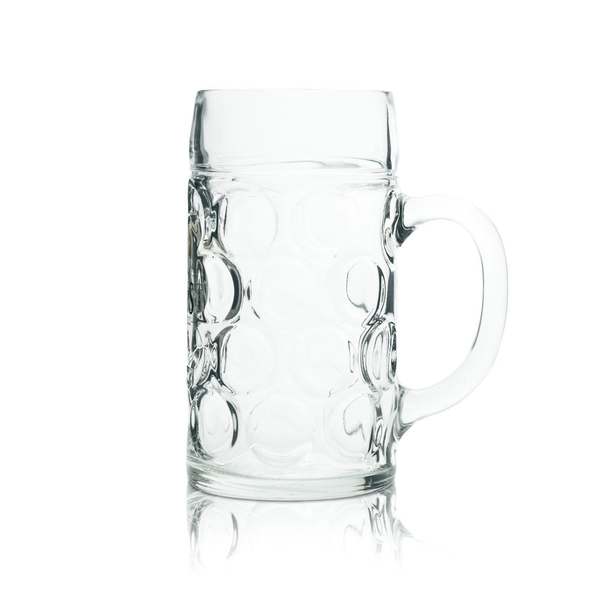 Boccale da birra Fischer 1 l, forma tradizionale, vetro calibrato, per uso gastronomico, birrifici – Vista 3