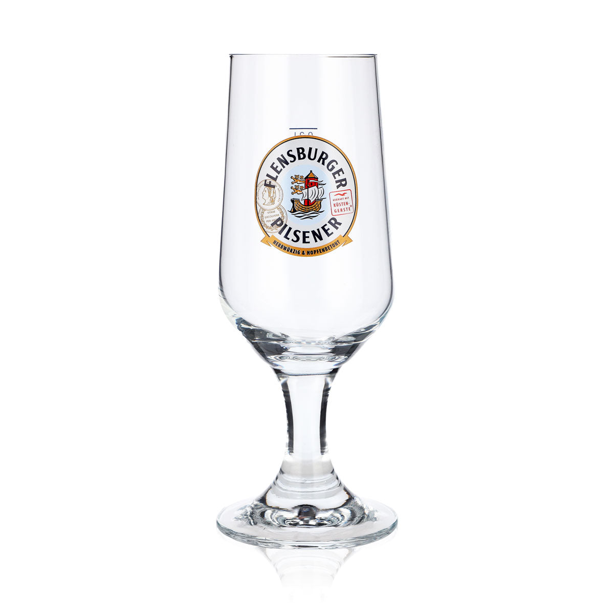 6 bicchieri da birra Flensburg da 0,3 l Bicchieri da birra Bicchiere a calice "Herbwürzig Hopfenbetont" – Vista 2