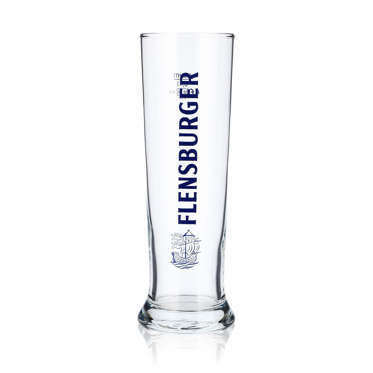 6 bicchieri da birra Flensburger da 0,4 l Bicchieri da birra Bicchiere da birra Tazza blu Scritta Vancouver – Vista 2