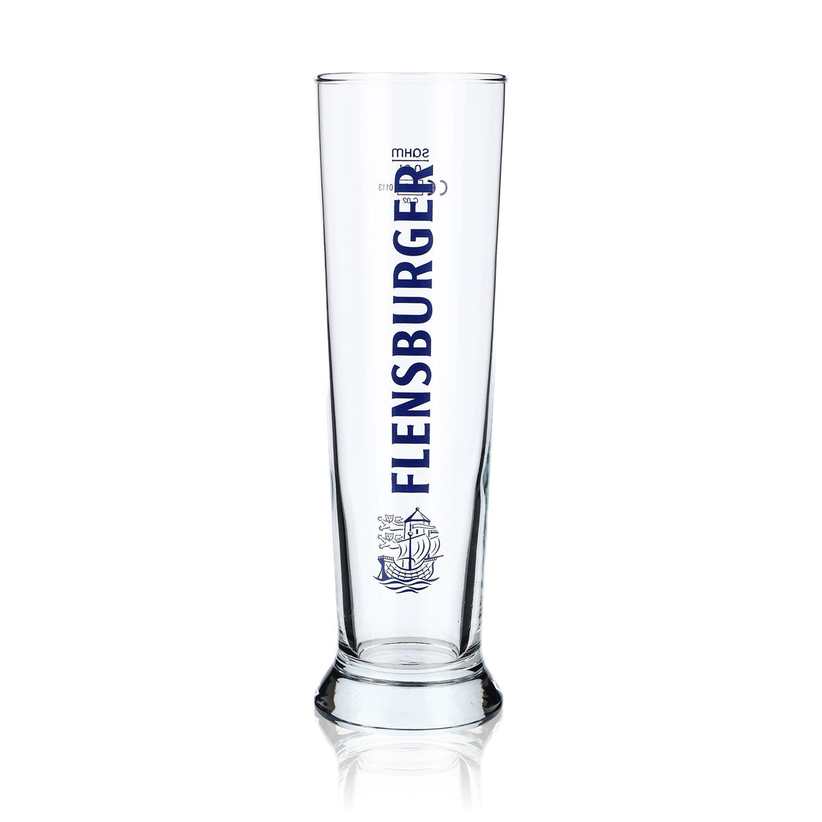 6 bicchieri da birra Flensburg da 0,3 l con scritta verticale Sahm Vancouver – Vista 2