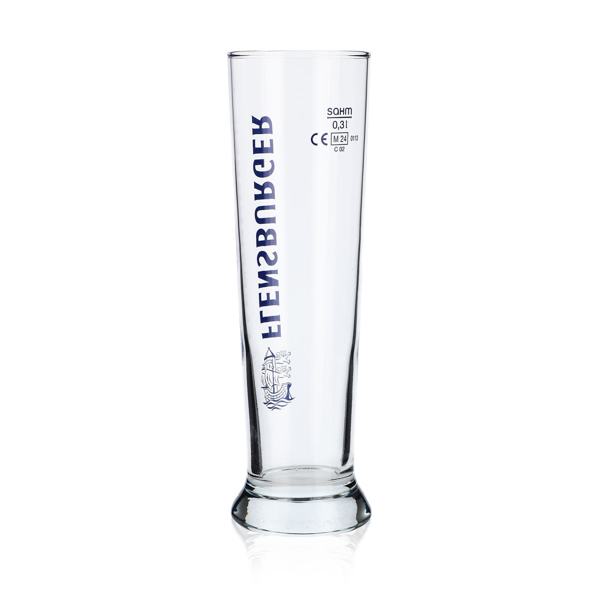 6 bicchieri da birra Flensburg da 0,3 l con scritta verticale Sahm Vancouver – Vista 4