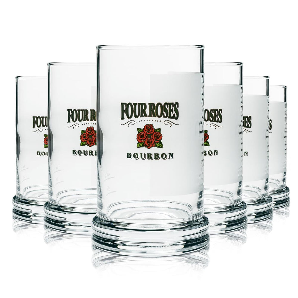 6 bicchieri tumbler Four Roses Whiskey