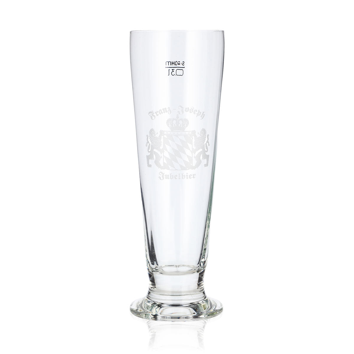 6 bicchieri da birra Franz Joseph da 0,3 l, modello "Pokal Kontur", Jubelbier Sahm (set da 6) – Vista 2