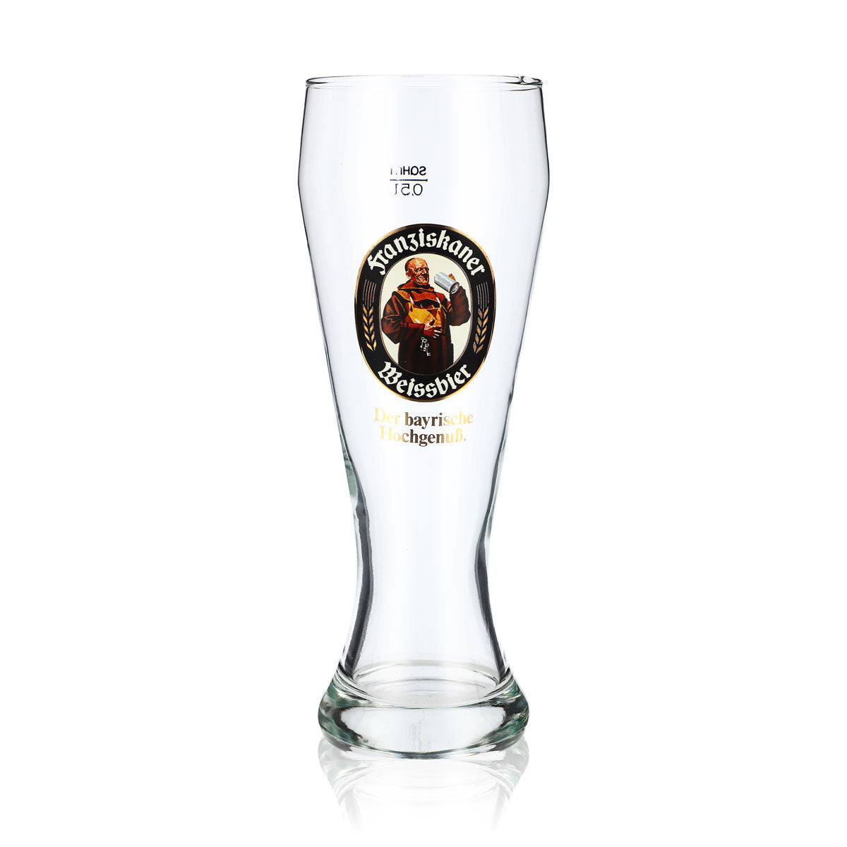 6 bicchieri da birra Franziskaner Weissbier da 0,5 l Bicchieri Bicchiere da birra di frumento ASC – Vista 2