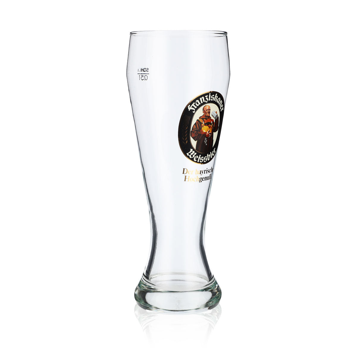 6 bicchieri da birra Franziskaner Weissbier da 0,5 l Bicchieri Bicchiere da birra di frumento ASC – Vista 3