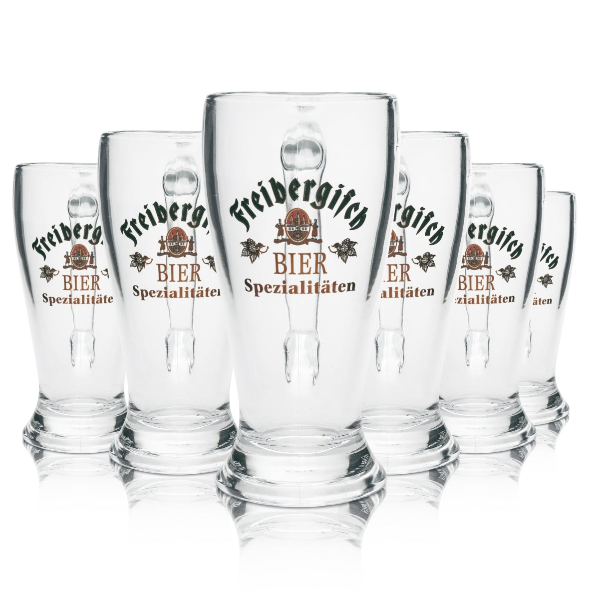 6 bicchieri da birra Freibergisch 0,3 l Bormioli