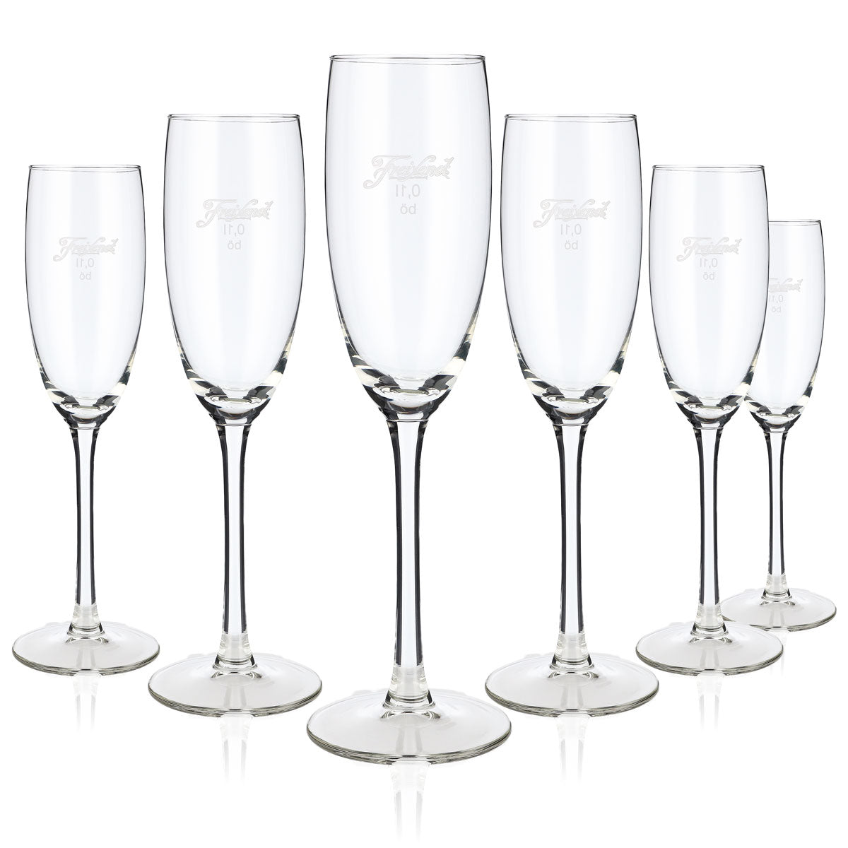 6 bicchieri da spumante Freixenet Bicchieri da spumante Cava 0,1 l Flûte Böckling – Vista 5