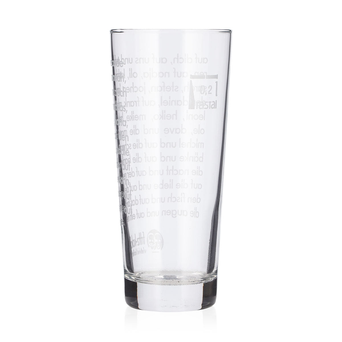 6 bicchieri da 0,2 l per bibita Fritz-Kola, modello long drink, con scritta bianca lunga “Rastal” – Vista 4