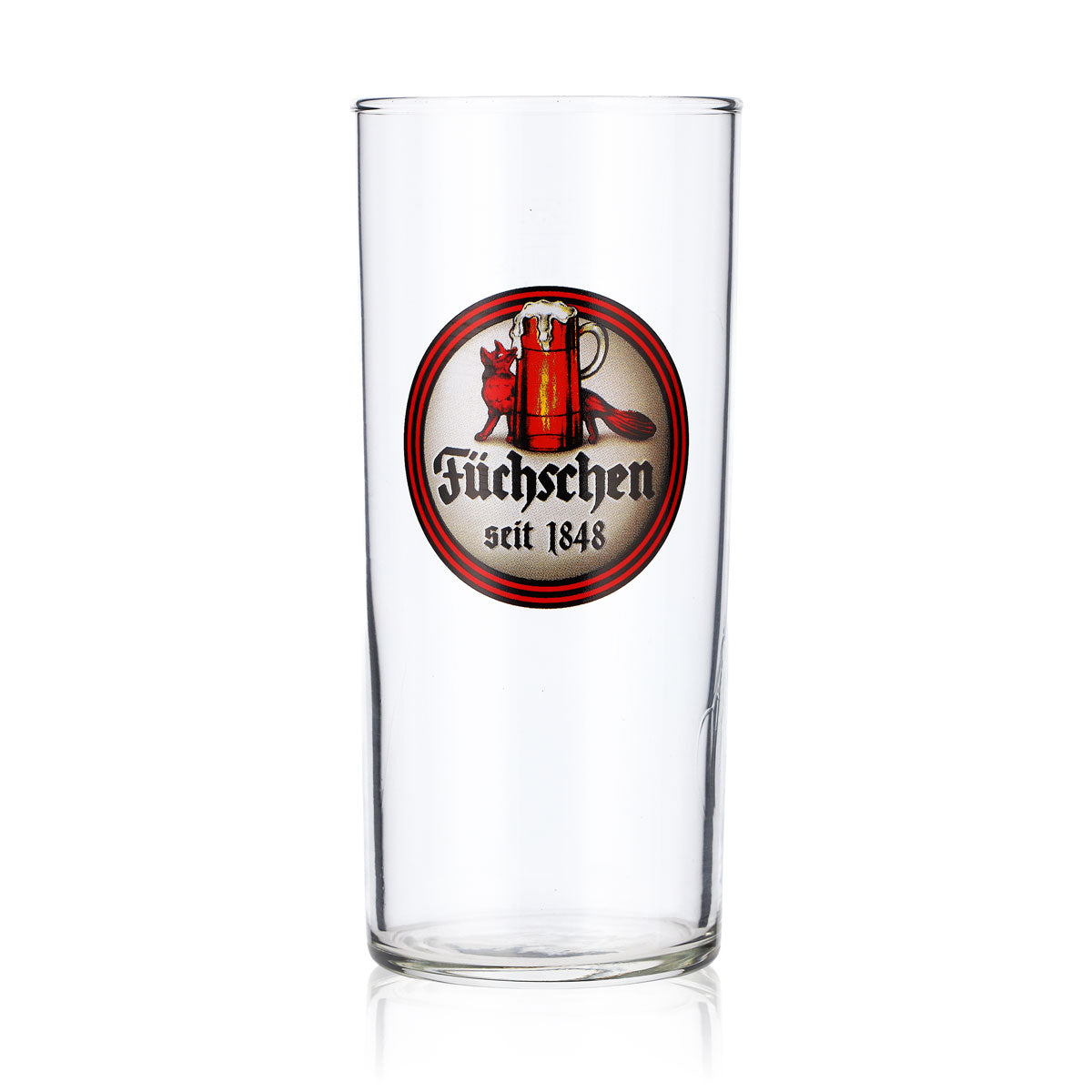 6 bicchieri da birra Füchschen Alt Bier Glas Gläser Altbierglas Stange 0,25 l Becher Seit 1848 – Vista 2